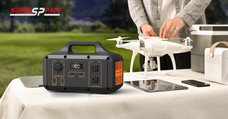 Superpack 1000W Portable Power Station and Solar Panel Power Generator System