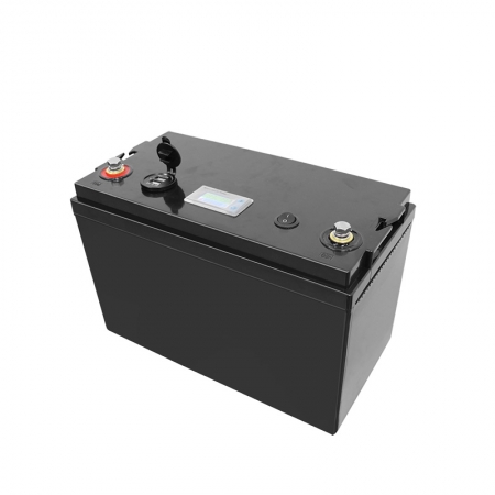 Lifepo4 deep cycle battery 5V USB Charger and LCD Capacity Display