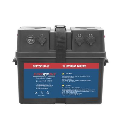 Superpack 12V100Ah 铅酸替代电池
