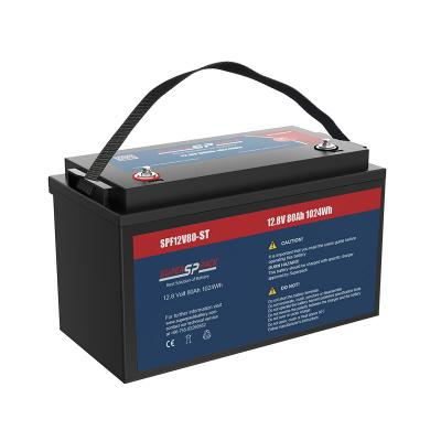 旭派12V80Ah锂电池用于房车船舶