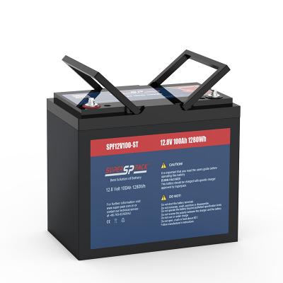 旭派锂能12V100Ah迷你款电池用于房车船用
