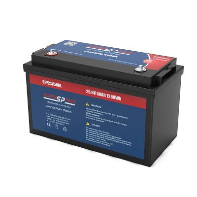 旭派带蓝牙24V50Ah用于船用锂电池组