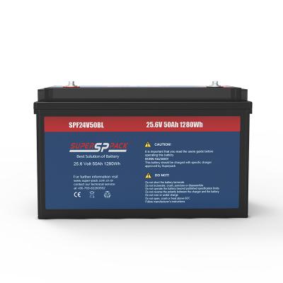 旭派带蓝牙24V50Ah用于船用锂电池组